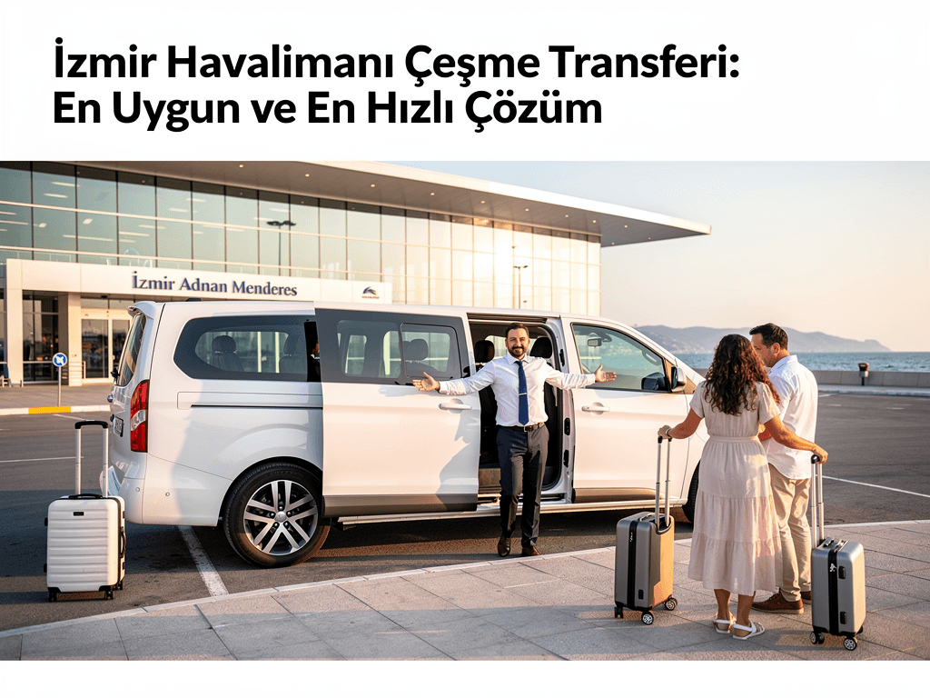 İzmir Havalimanı Çeşme Transferi: En Uygun ve En Hızlı Çözüm